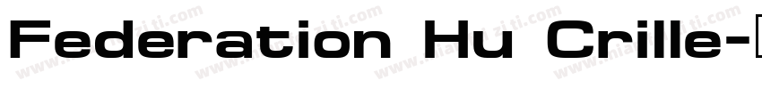 Federation Hu Crille字体转换